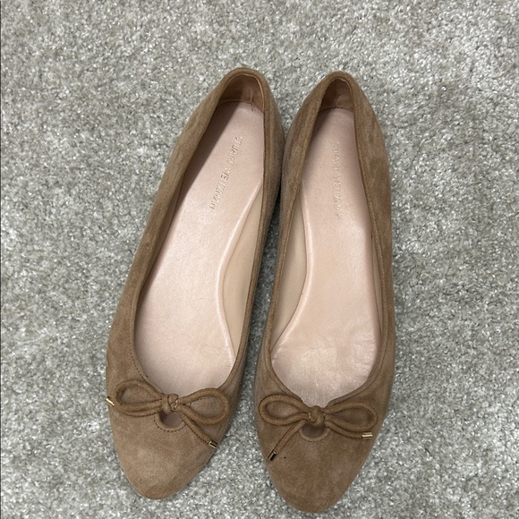 Stuart Weitzman Brown Suede Loafers - Picture 3 of 5